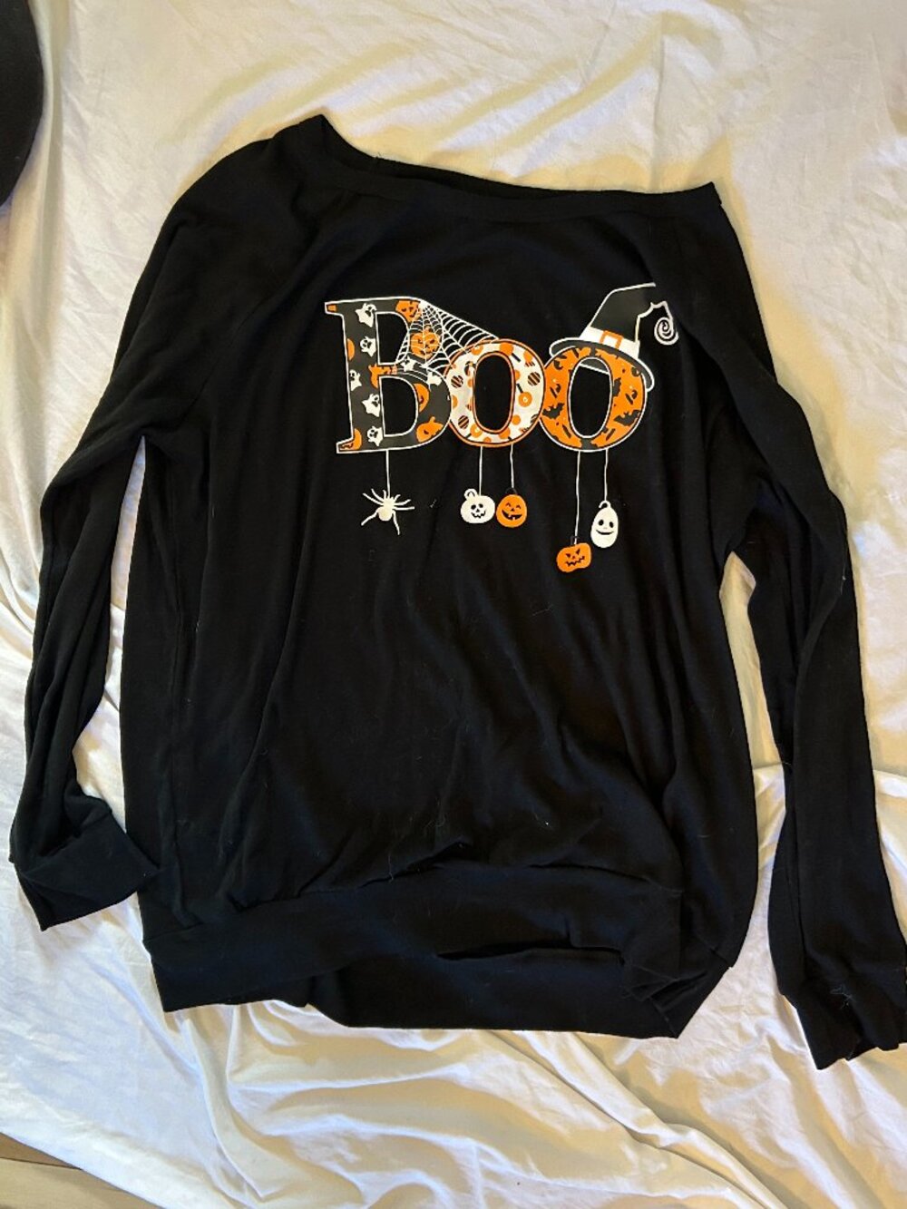 size 2x  womens  halloween graphic tee t  black shirt  2 x xxl